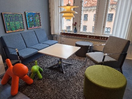 Billede af venterummet