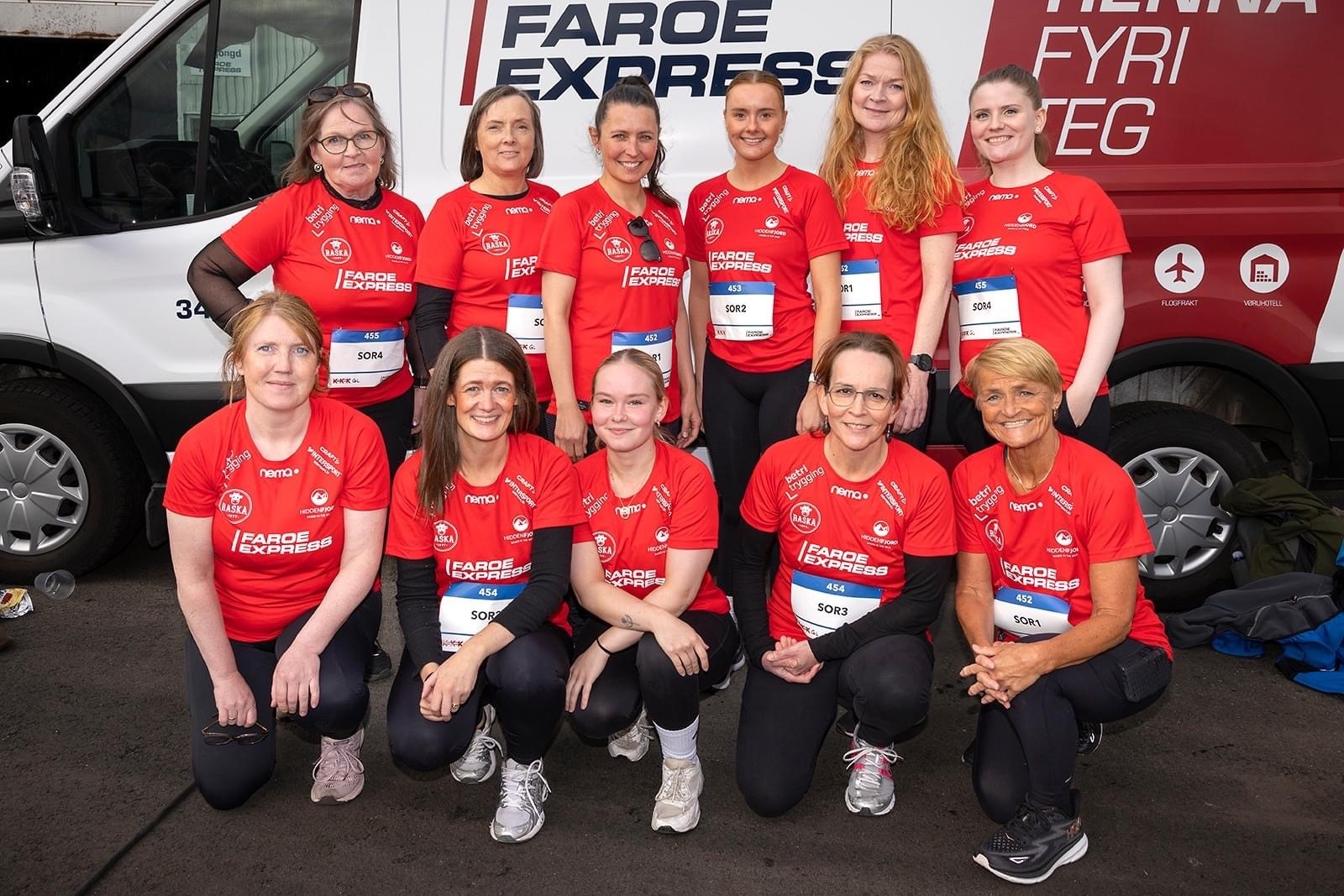 Billede fra Faroe express løb