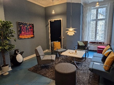 Billede af børnesamtalerummet