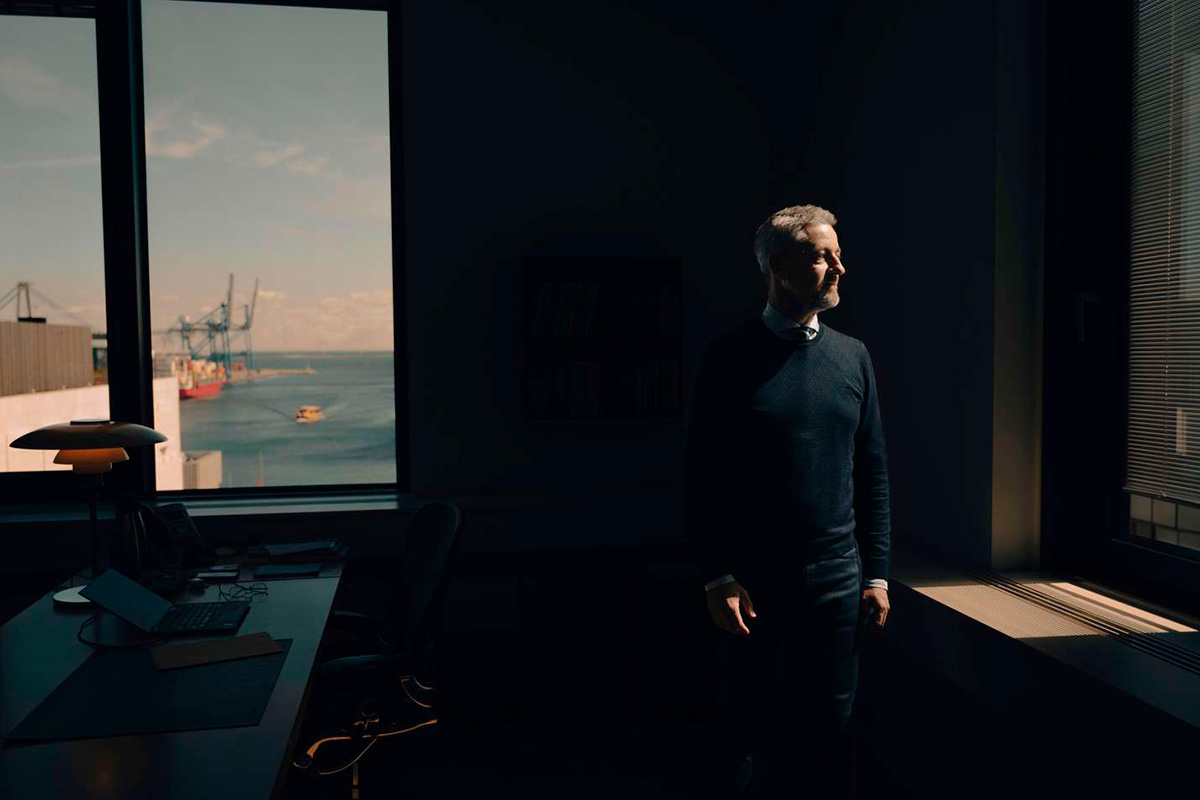 Portræt af Carsten Kristian Vollmer